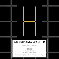 Ethiopia ALO Sidama - Washed (espresso & filter)
