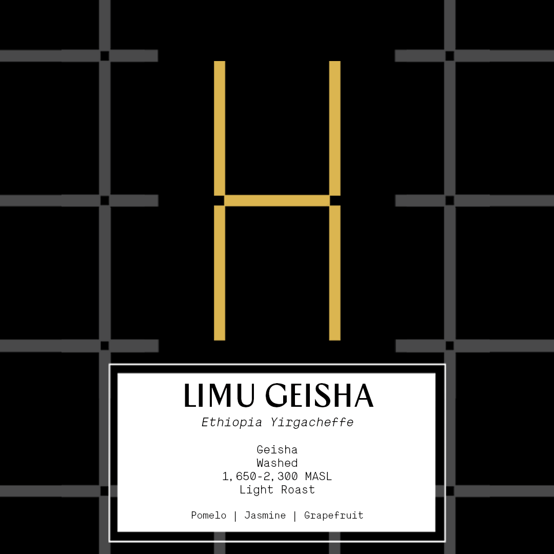 Ethiopia Limu Geisha (espresso & filter)