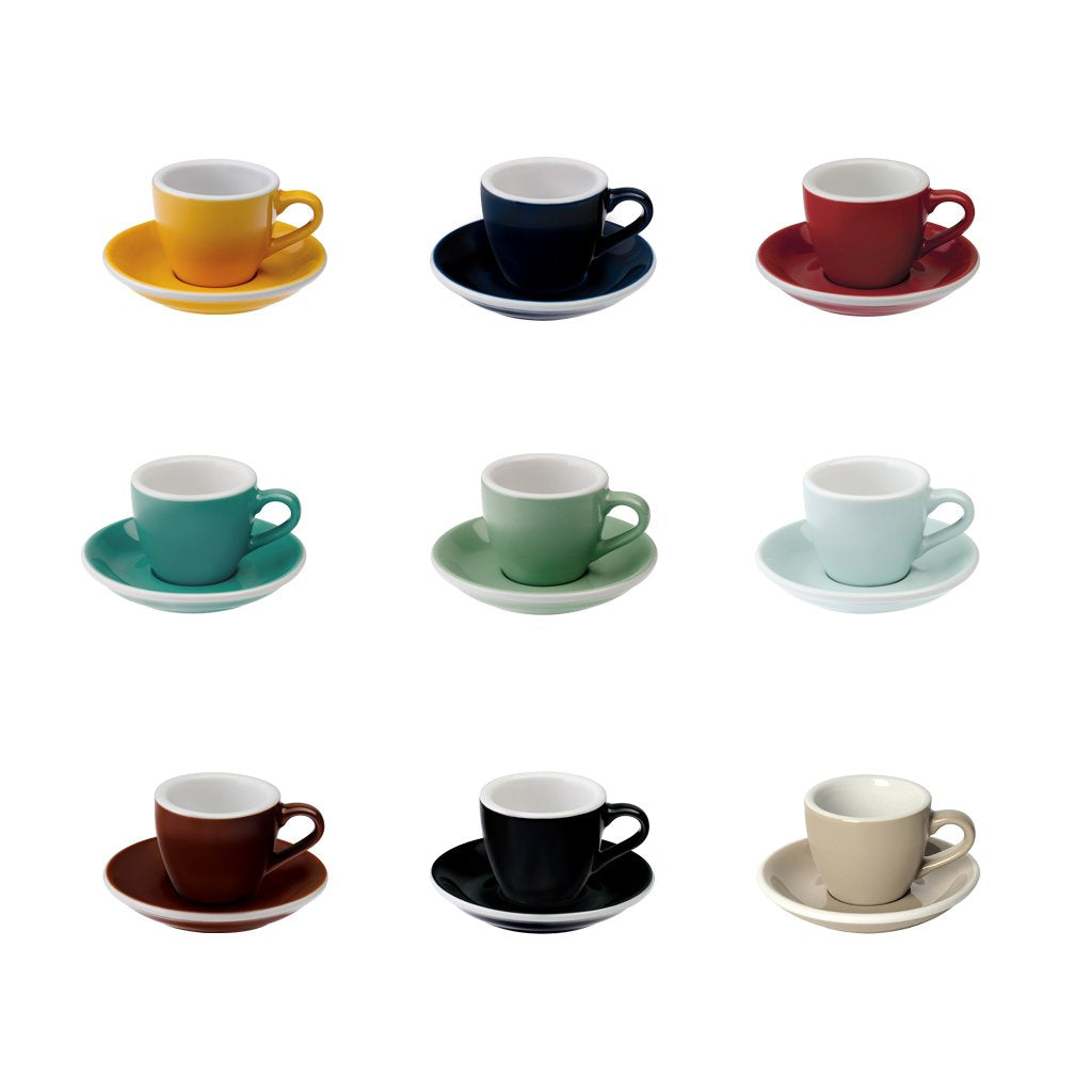 Loveramics Egg 80mL Espresso Cup & Saucer