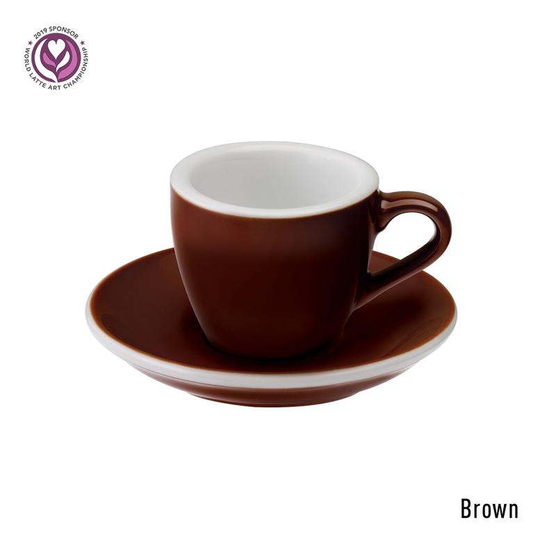 Loveramics Egg 80mL Espresso Cup & Saucer