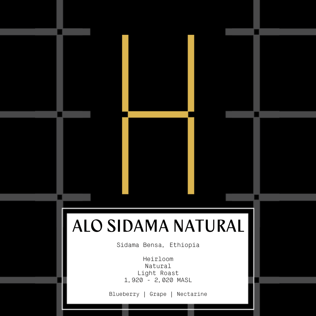 Ethiopia Alo Sidama - Natural (espresso & filter)