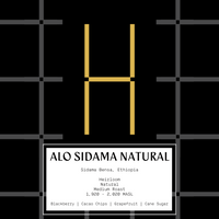 Ethiopia Alo Sidama - Natural (espresso & filter)