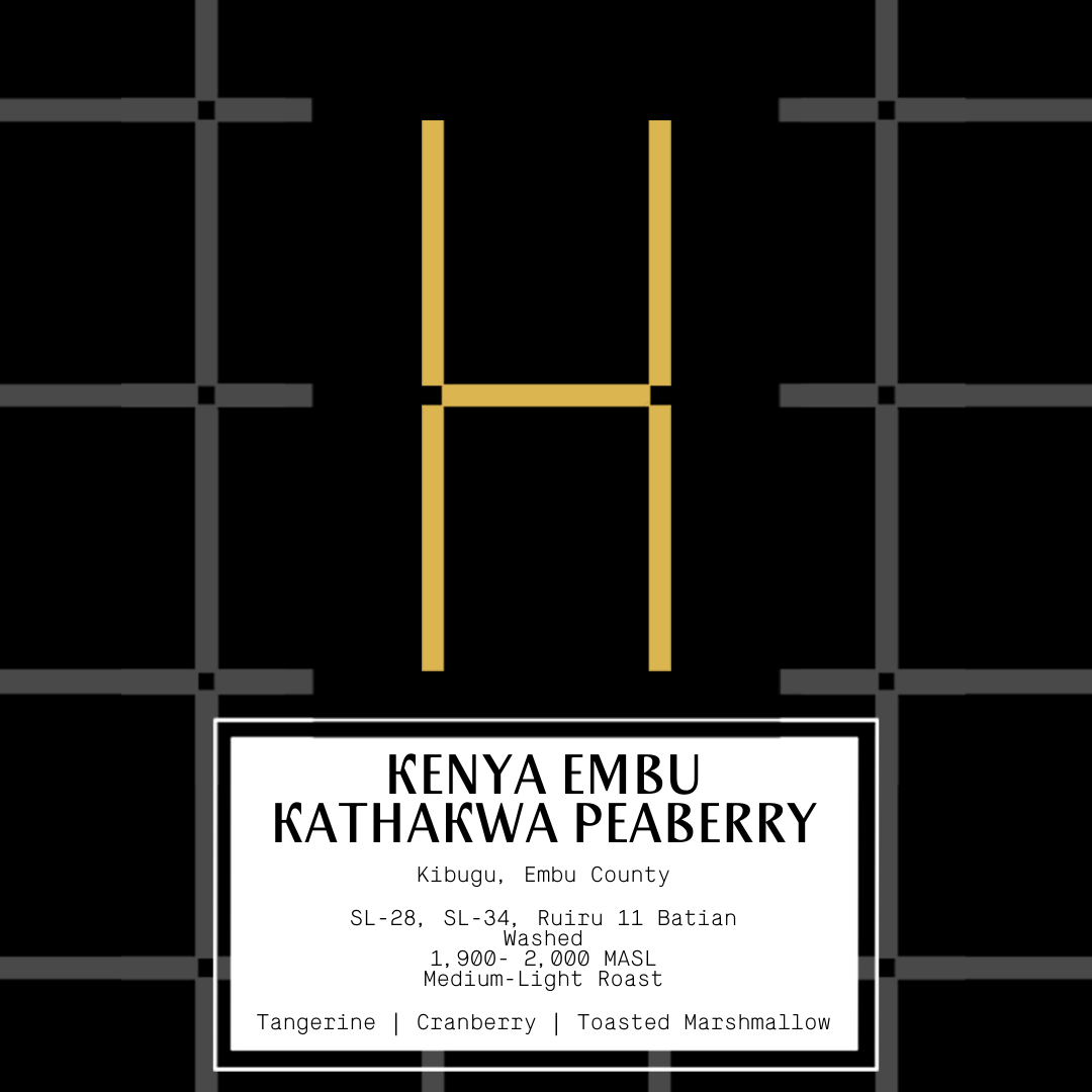 Kenya Embu Kathakwa Peaberry