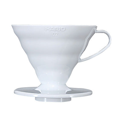 HARIO | V60 Ceramic Coffee Dripper White - Size 02